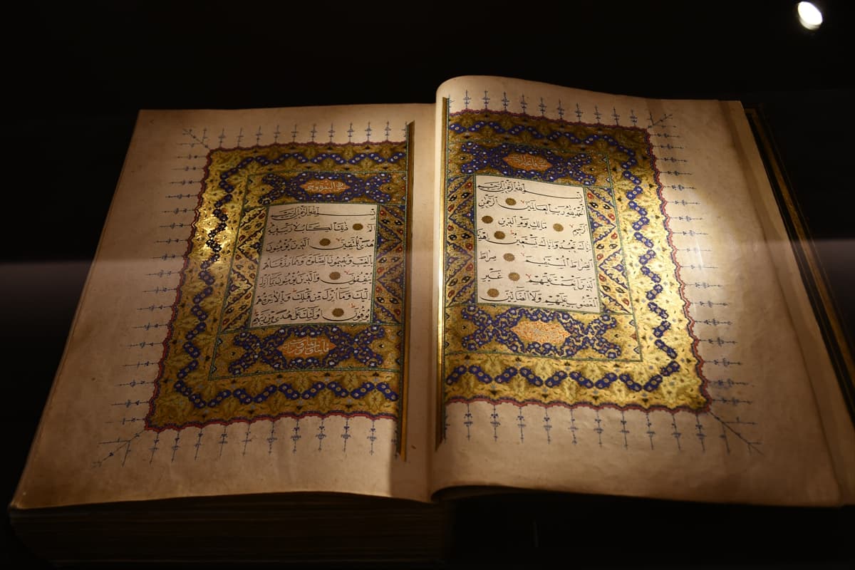 El yazması Kur’an-ı Kerimler sergide buluştu