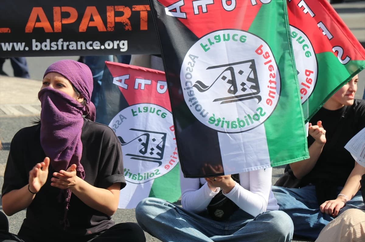 Eurosatory fuarına İsrail protestosu damgavurdu
