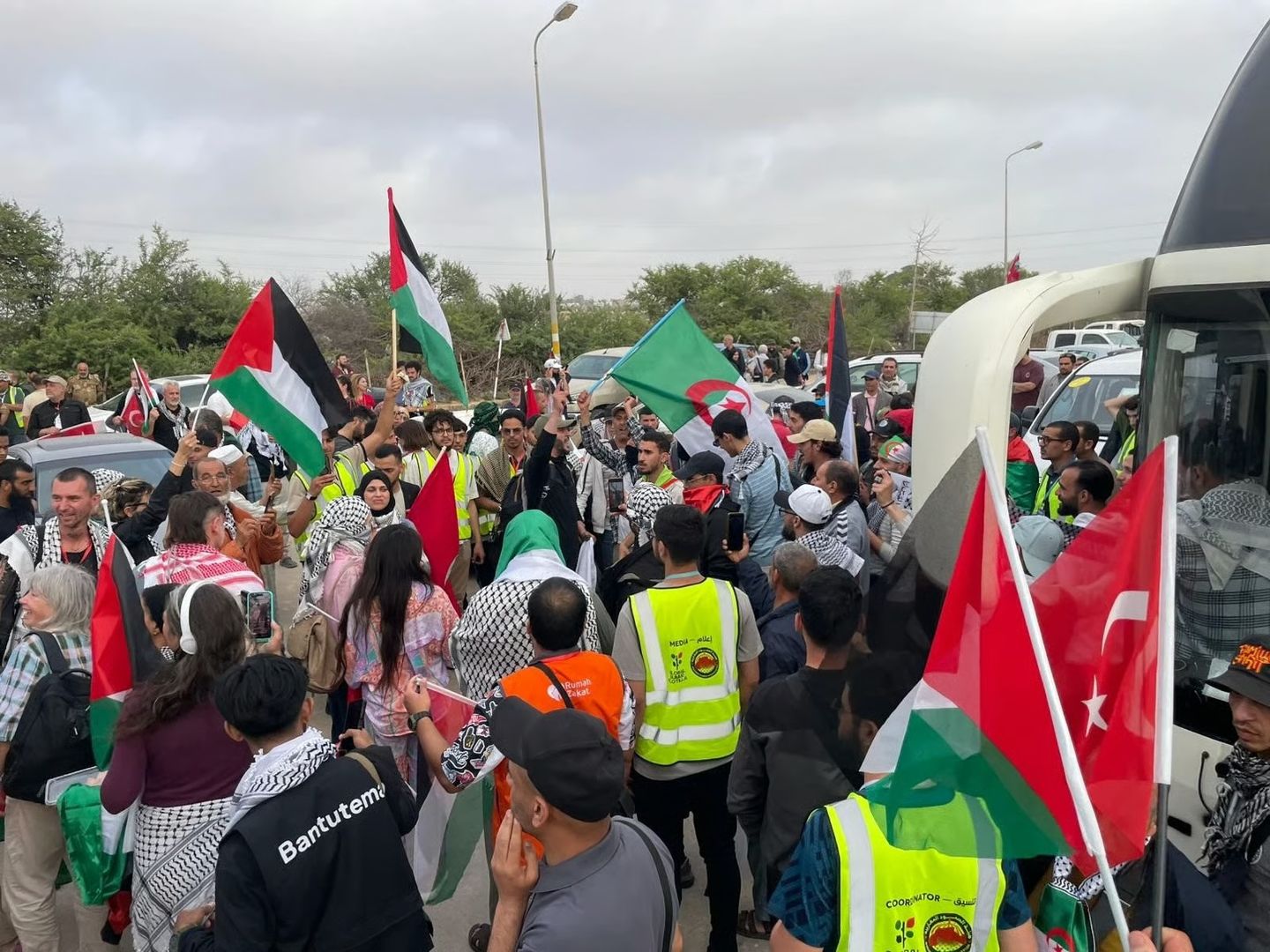 Gazze için yola çıkan “Sumud Kara Misyonu” Libya’da birleşti