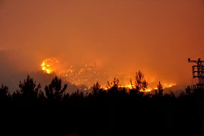 Mersin Silifke'de orman yangınında tahliye: 190 kişi evlerini bıraktı