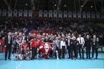 Ziraat Bankkart namağlup Şampiyonlar Ligi'nde Dörtlü Final'de: Türk voleybol tarihinde bir ilk
