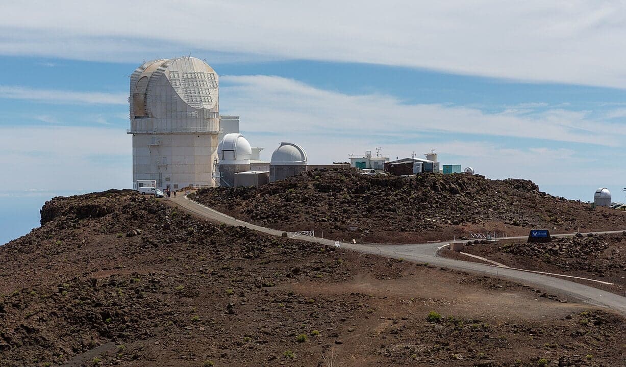 Hawaii Gözlemevi. Haleakalā yanardağının zirvesinde Inouye Güneş Teleskobu