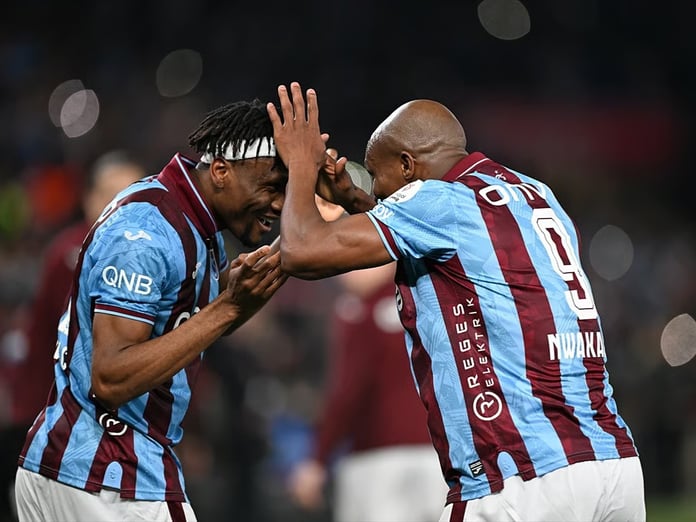 Onuachu açtı, Nwaiwu bitirdi: Derbinin galibi Trabzonspor