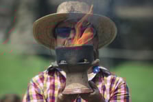 El Salvador'da yazı karşılama kutlaması