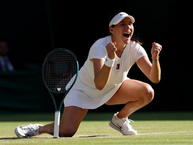 Wimbledon tek kadınlarda finalin adı: Iga Swiatek - Amanda Anisimova