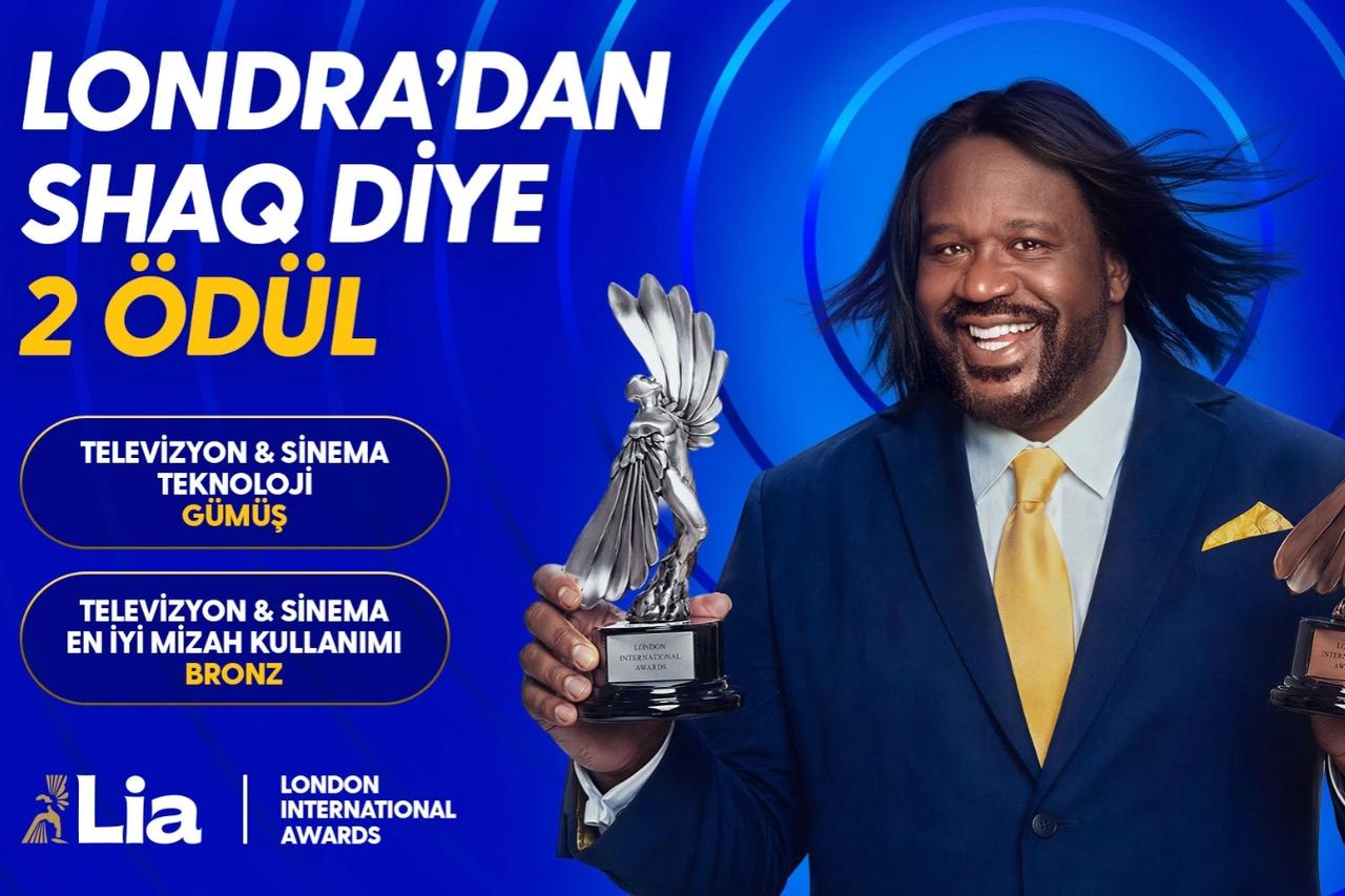 Turkcell’in “Shaq diye 5G” reklam kampanyası London International Awards’tan iki ödül kazandı