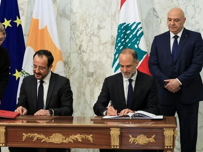 Lübnan ve Güney Kıbrıs'tan Türkiye karşıtı anlaşma