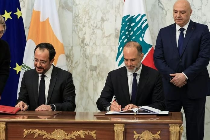 Lübnan ve Güney Kıbrıs'tan Türkiye karşıtı anlaşma