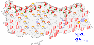 Kavurucu sıcaklar yağmur molasının ardından geri dönüyor