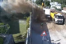 İçme suyu isale hattında patlama meydana geldi