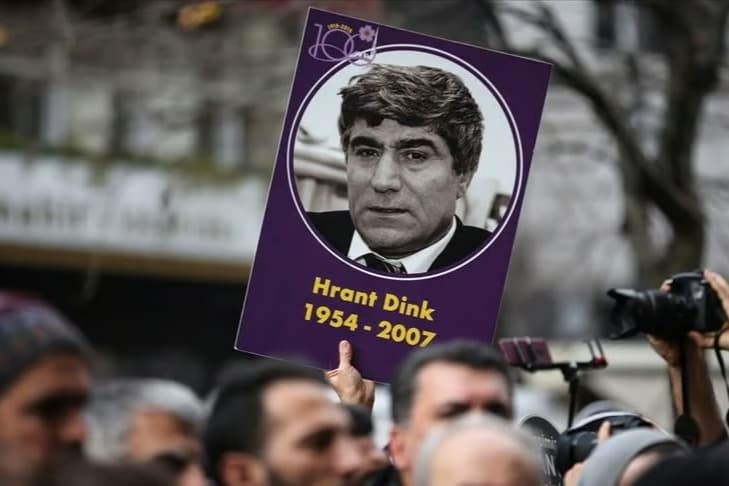 Hrant Dink katledilişinin 19. yılında anıldı
