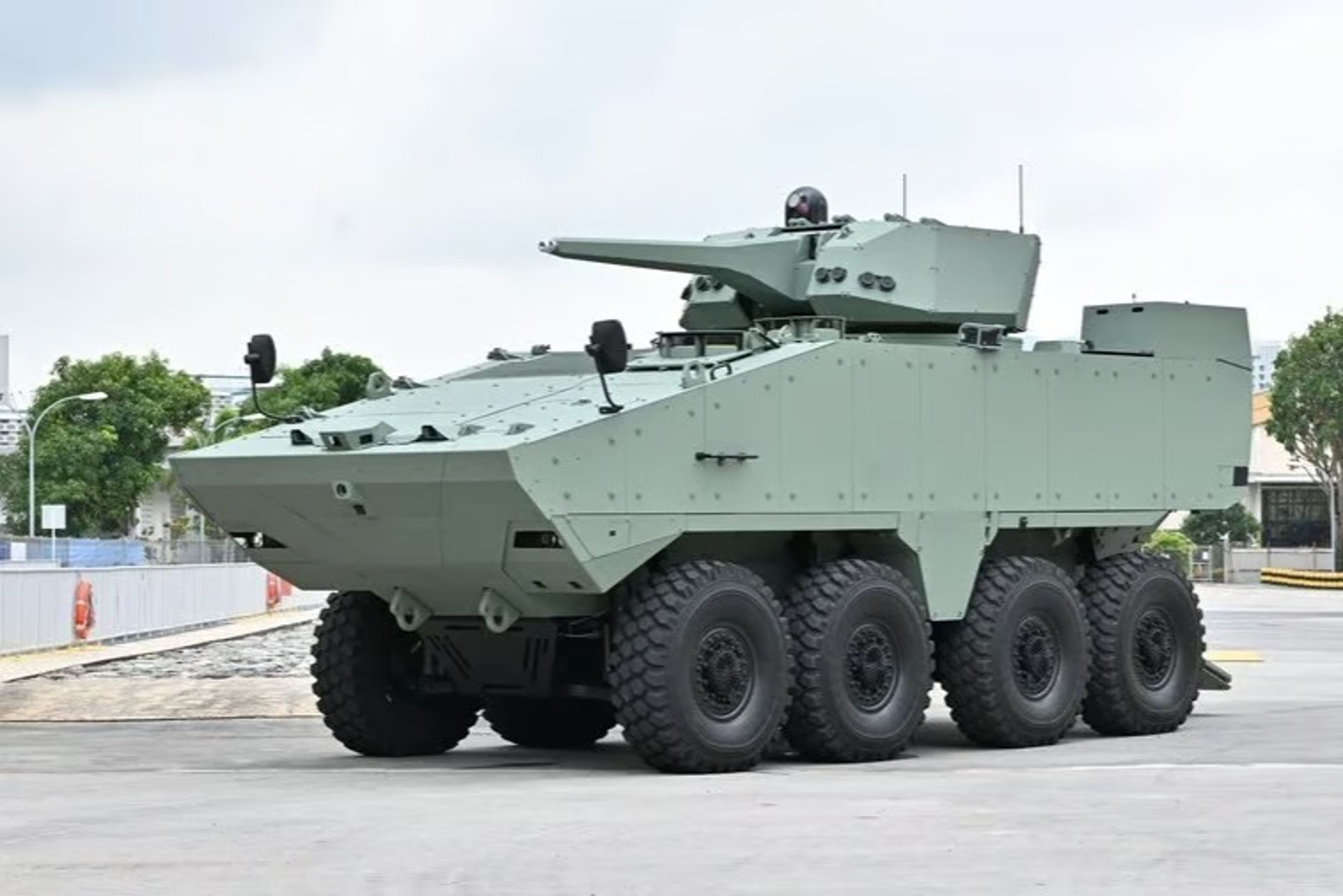 Singapur, yeni nesil Terrex s5 zırhlı muharebe araçları için ST Engineering’i seçti