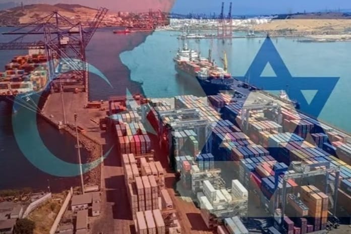 Türkiye'de İsrail gemi trafiği durduruldu