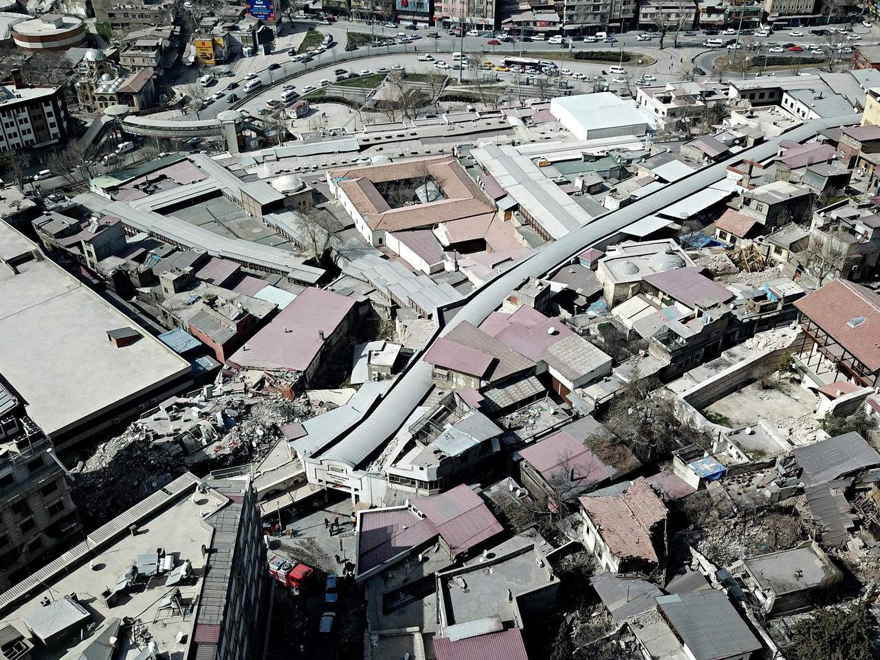 Kahramanmaraş Tarihi Kapalı Çarşı restorasyonda