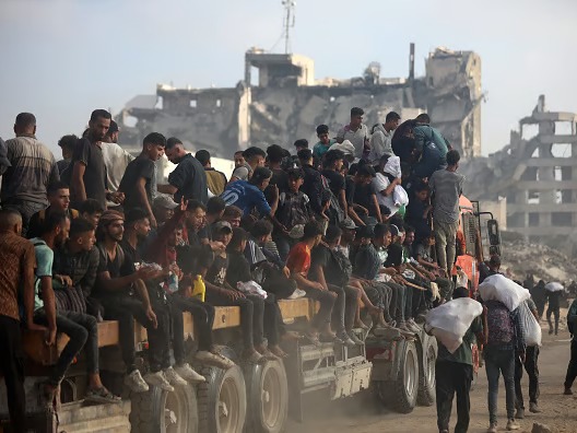 Aid Halted in Gaza as Israel Alleges Hamas Seizures