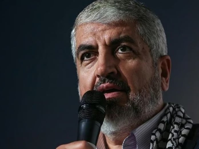 Hamasın yurt dışı sorumlusu Meşal'den önemli açıklamalar