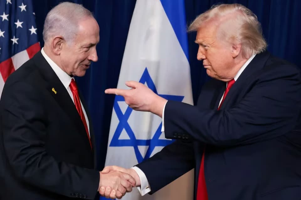 Trump: "Netanyahu'yu ben ikna ettim"