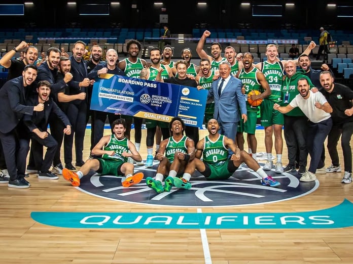 Bursaspor Basketbol, FIBA Şampiyonlar Ligi'nde gruplara yükseldi: Gruptaki rakipler belli oldu