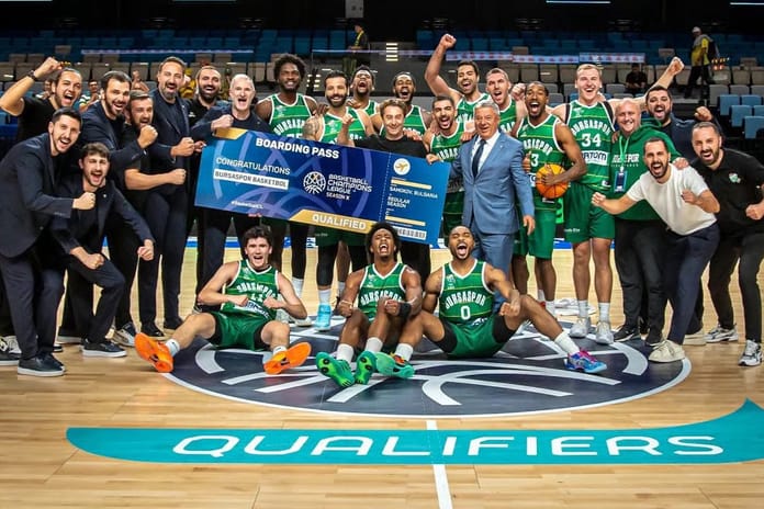 Bursaspor Basketbol, FIBA Şampiyonlar Ligi'nde gruplara yükseldi: Gruptaki rakipler belli oldu