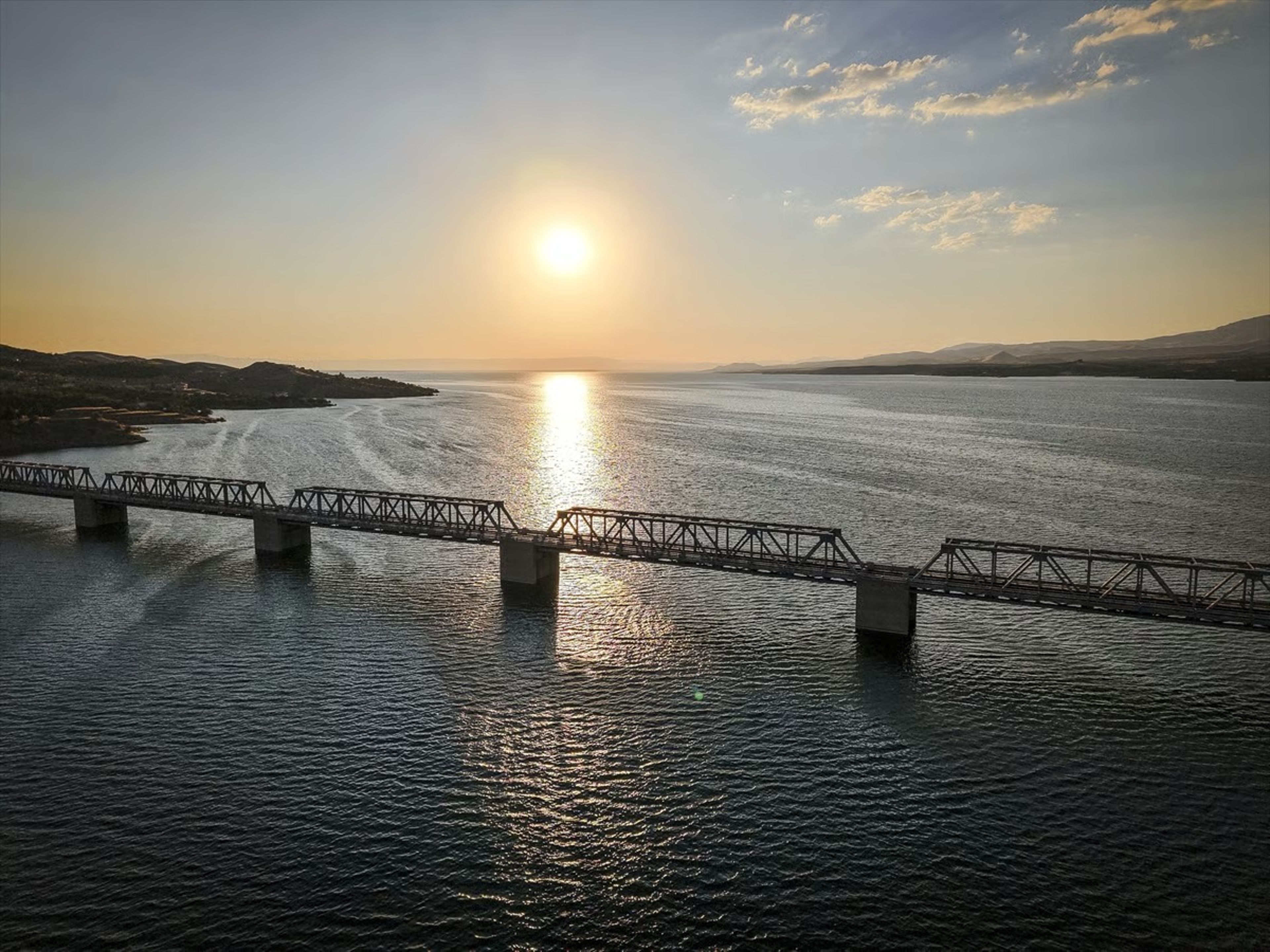 Fırat Demir Yolu Köprüsü 40 yaşında