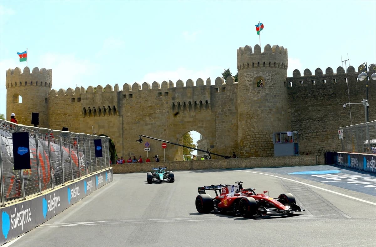 Formula 1 Azerbaycan Grand Prix'sinden unutulmaz kareler
