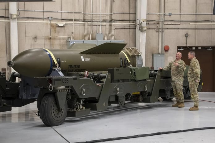 ABD, GBU-57’nin halefi olacak yeni nesil nüfuz edici bomba için anlaşma imzaladı