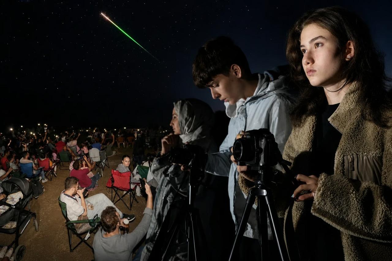 Türkiye Perseid meteor yağmurunu izlemek için akın etti!