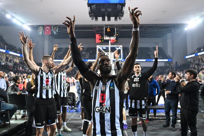 EuroCup'ta Türk derbisinde kazanan Beşiktaş oldu: Türk Telekom'un 5 maçlık serisi bitti