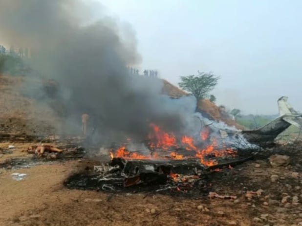 Hindistan'da meydana gelen uçak kazasında 5 kişi hayatını kaybetti