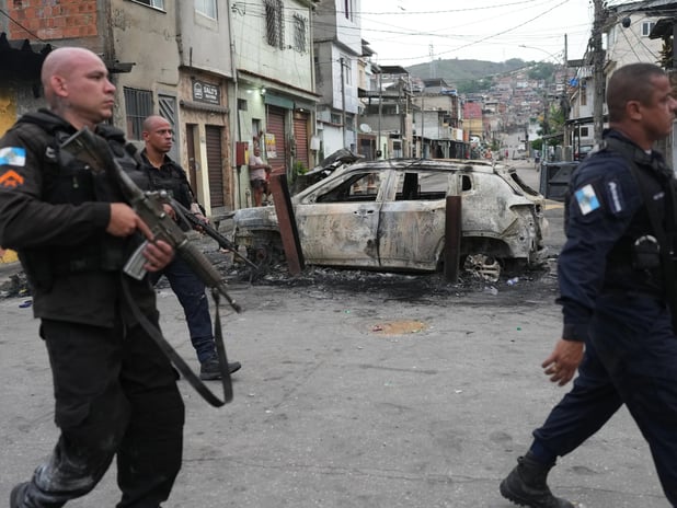Brezilya'da uyuşturucu çetelerine yönelik operasyon düzenlendi