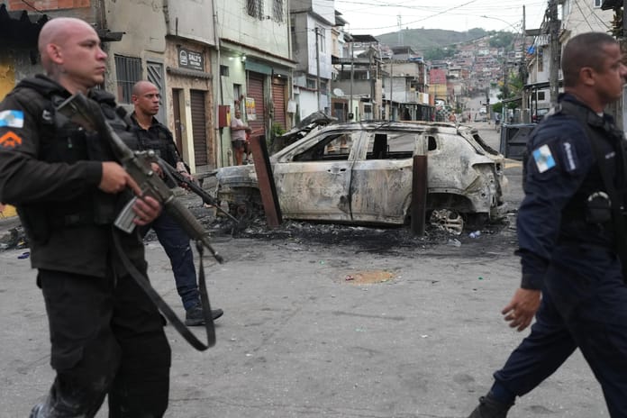 Brezilya'da uyuşturucu çetelerine yönelik operasyon düzenlendi