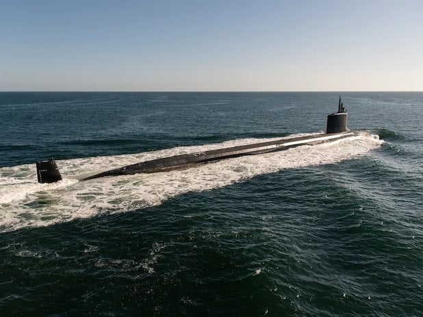 ABD Donanması, gelecekteki USS Massachusetts (SSN-798) denizaltısını teslim aldı