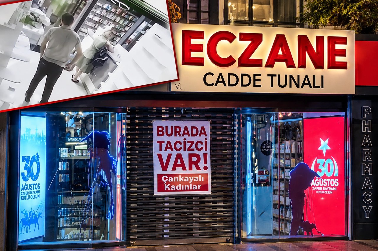 Ankara'da eczacı serbest! Kepengine o pankart asıldı