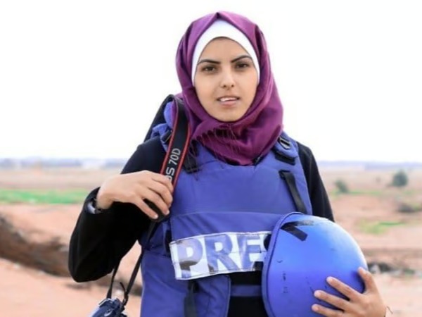 Gazze'de katledilen gazetecinin oğluna vasiyeti