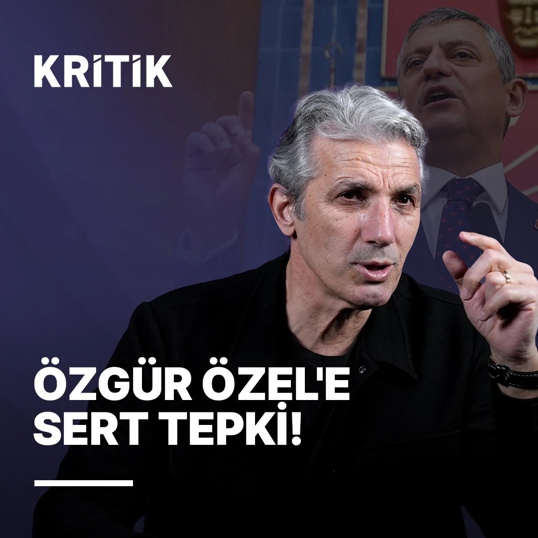 Özgür Özel'e Sert Sözler: "Siyasi Cambaz!"