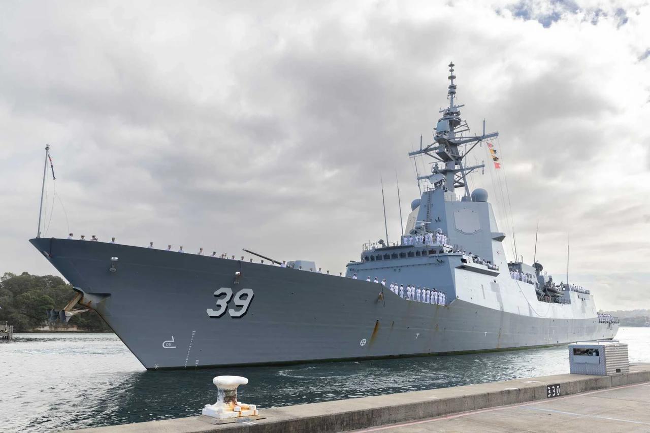 HMAS Hobart’ta tersane aşaması tamamlandı