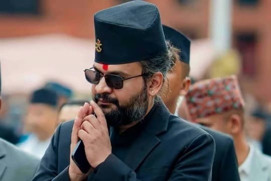 Nepal'de eski rap şarkıcısı Başbakan adayı 