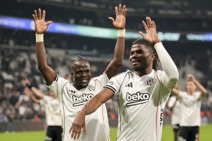 Beşiktaş'tan 4 gollü galibiyet