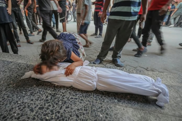 Katil İsrail Gazze’de günde 92 Filistinliyi öldürüyor