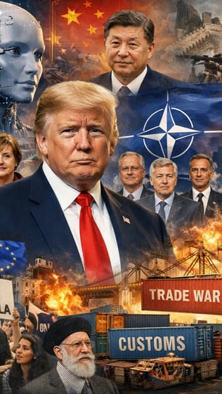 2025 yılının en önemli jeopolitik olayları