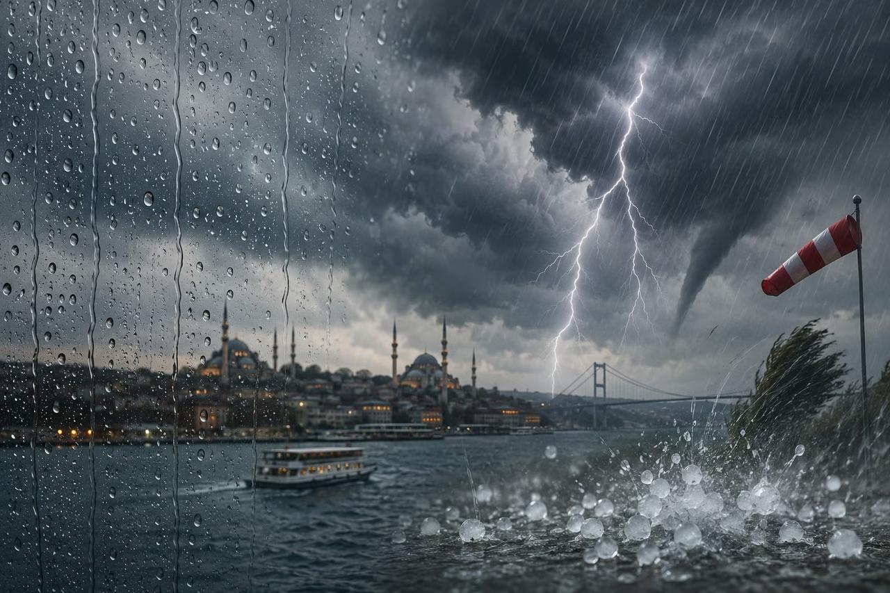Meteoroloji tek tek sıraladı! İstanbul'da sağanakla birlikte bu risklere dikkat