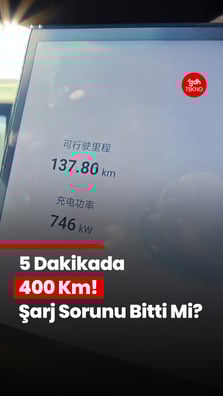 BYD sınırları aşıyor: 5 dakikada 400 kilometre menzil!