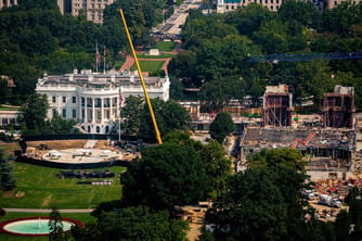 White House Construction Costs to Surge Past $900 Million
