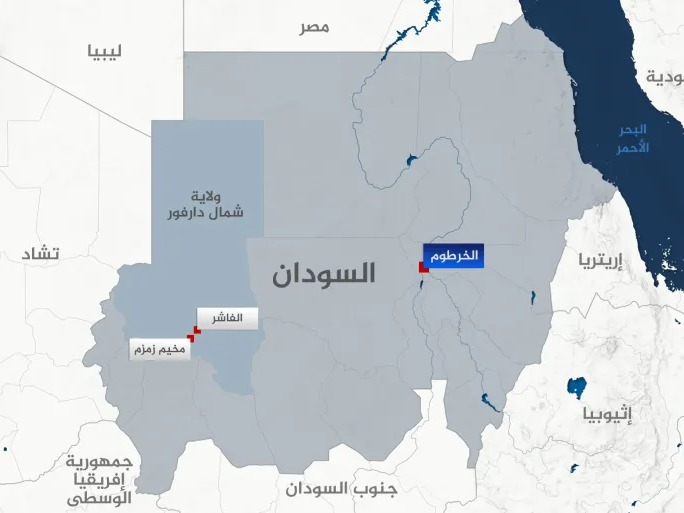 Sudanese Army RSF Trade Heavy Shelling In Besieged El Fasher