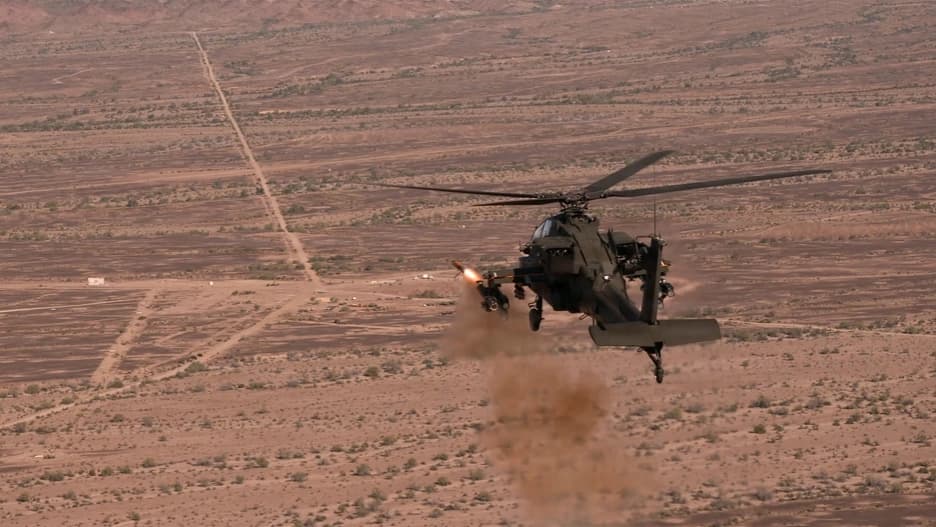 ABD, UH-60 Black Hawk'tan ALTIUS 700 dolanan mühimmatını ilk kez fırlattı