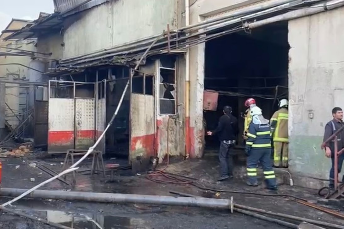 Sanayi bölgesinde patlama! 7 işçi yaralı 