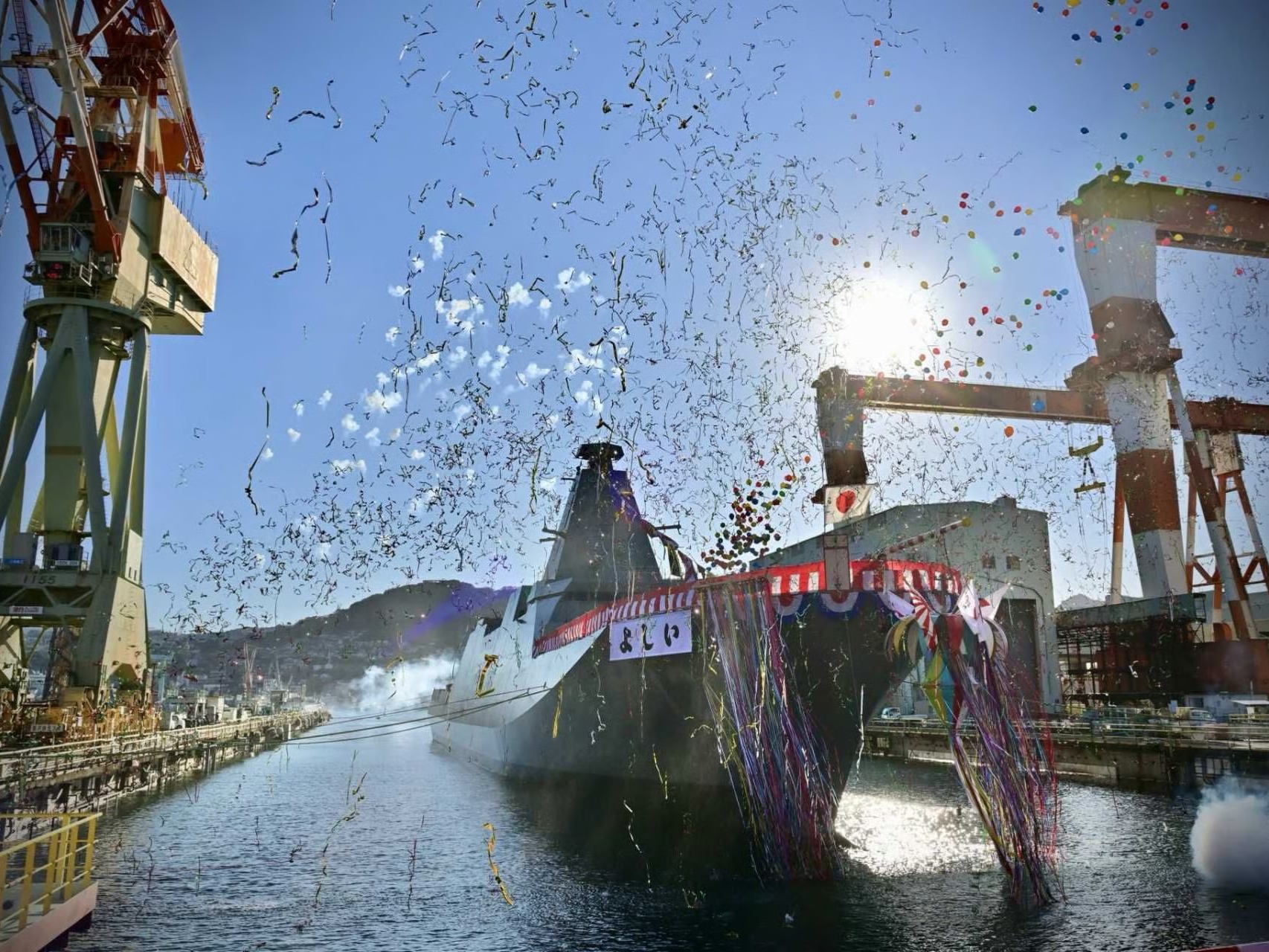 Japan’s Naval Buildup Moves From Paper to Steel