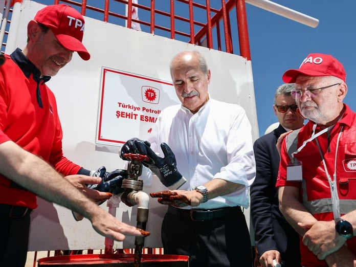 TBMM Başkanı Kurtulmuş, Gabar Dağı'ndaki petrol akışını izledi