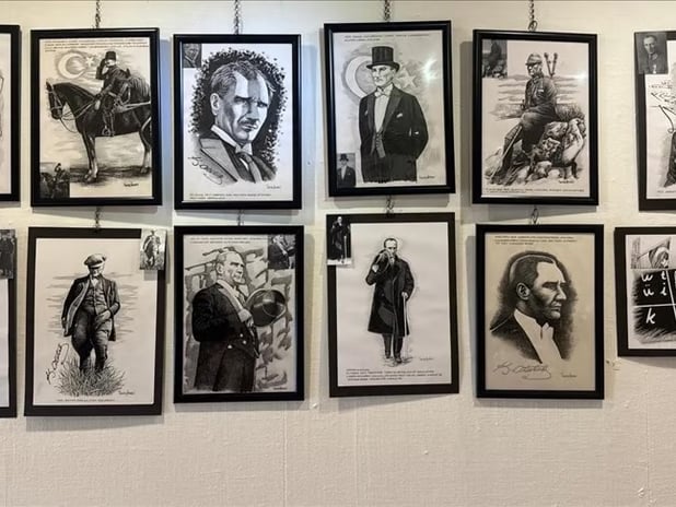 Atatürk’ün yaşamı Yüksel Akman’ın çizgilerinde