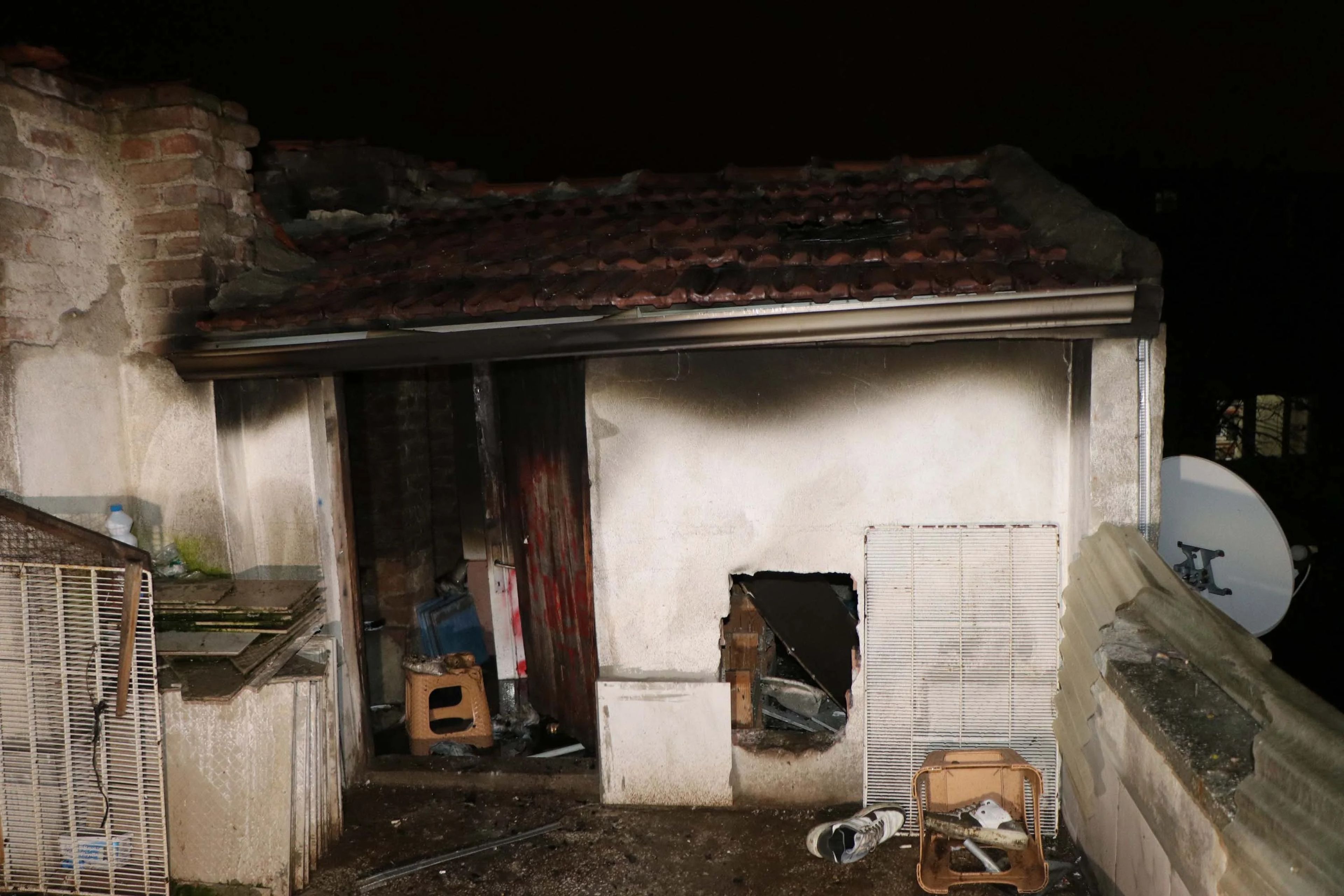 1,5 yaşındaki çocuğun boynunu kesip evini yakan sanığa toplam 21,5 yıl hapis cezası verildi